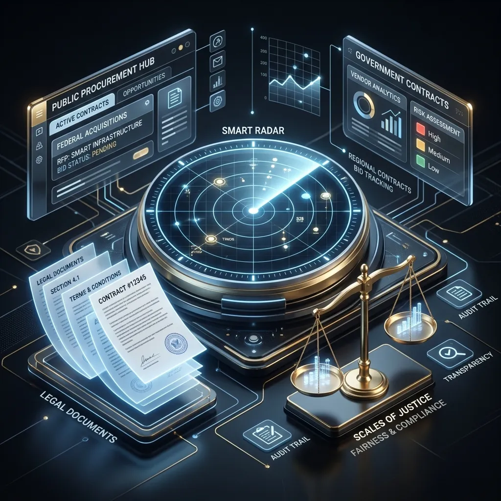 Radar Contratación Pública 3D